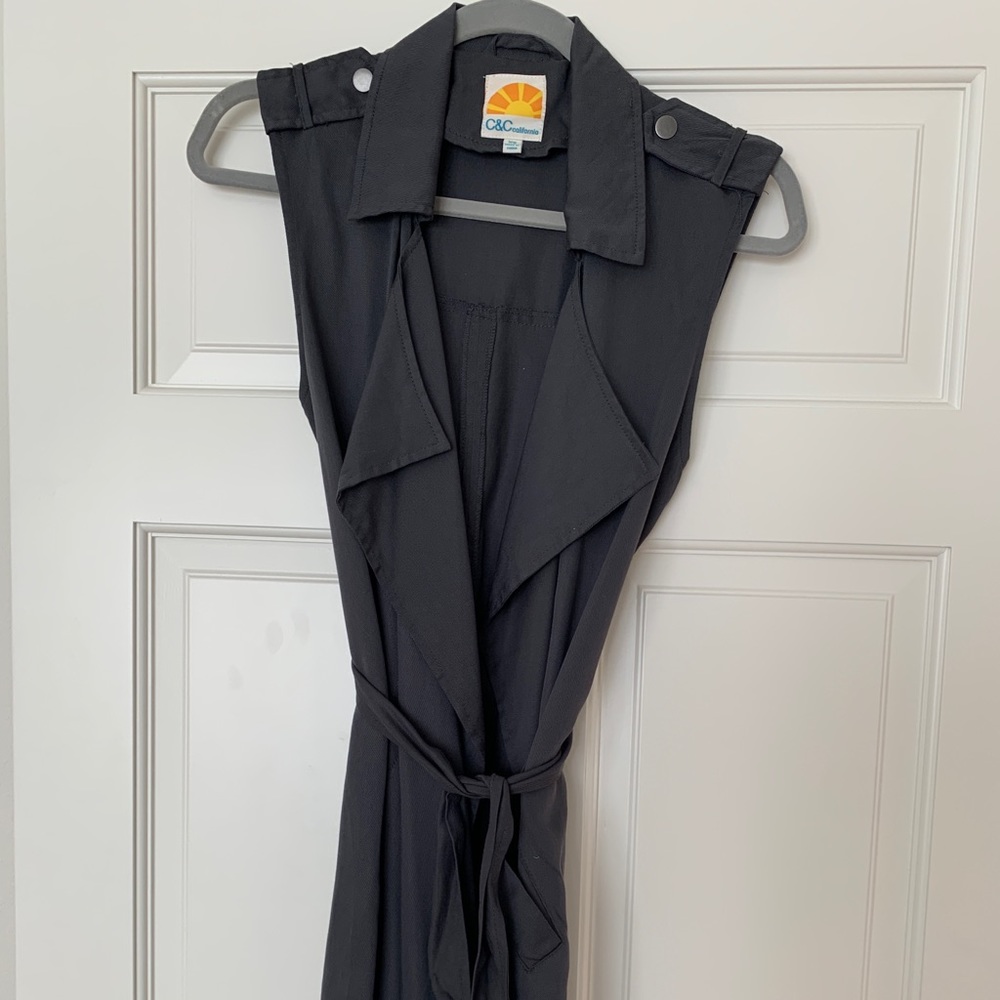 C&C California long wrap vest